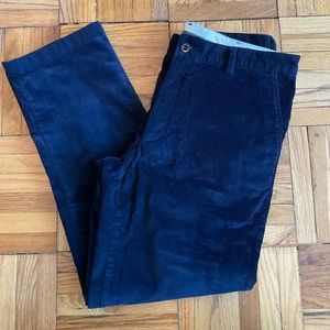 Navy Corduroy Pants